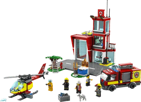 LEGO Fire Station 60320 City LEGO CITY BRANDWEER @ 2TTOYS | Official LEGO shop😊🥰 LEGO €. 59.99