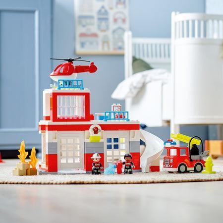 LEGO Fire Station & Helicopter 10970 DUPLO LEGU DUPLO @ 2TTOYS LEGO €. 89.99