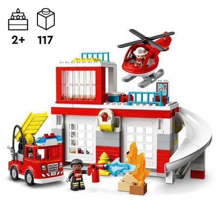 LEGO Fire Station & Helicopter 10970 DUPLO LEGU DUPLO @ 2TTOYS LEGO €. 89.99