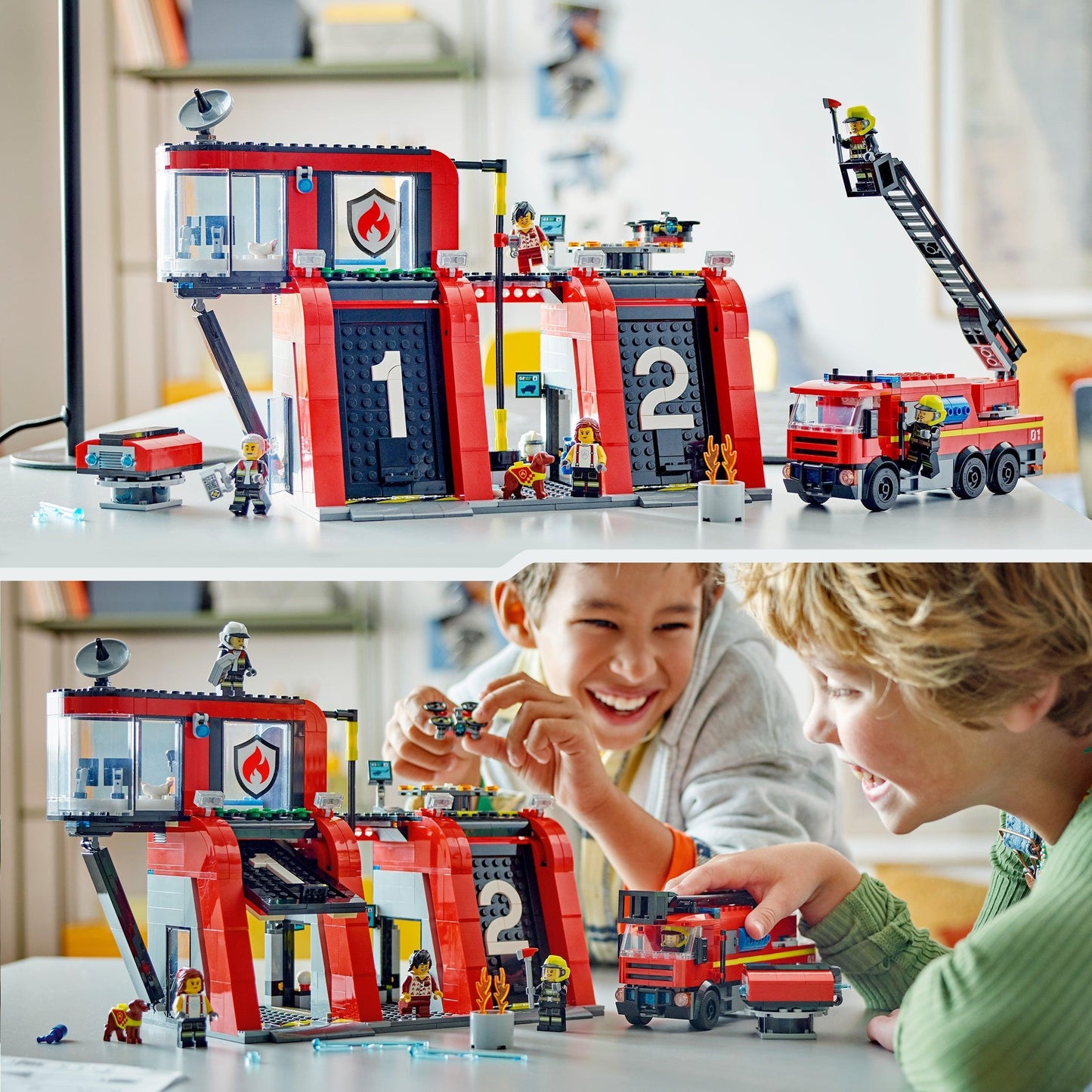 LEGO Fire Station with Fire Engine 60414 City LEGO CITY @ 2TTOYS LEGO €. 79.99