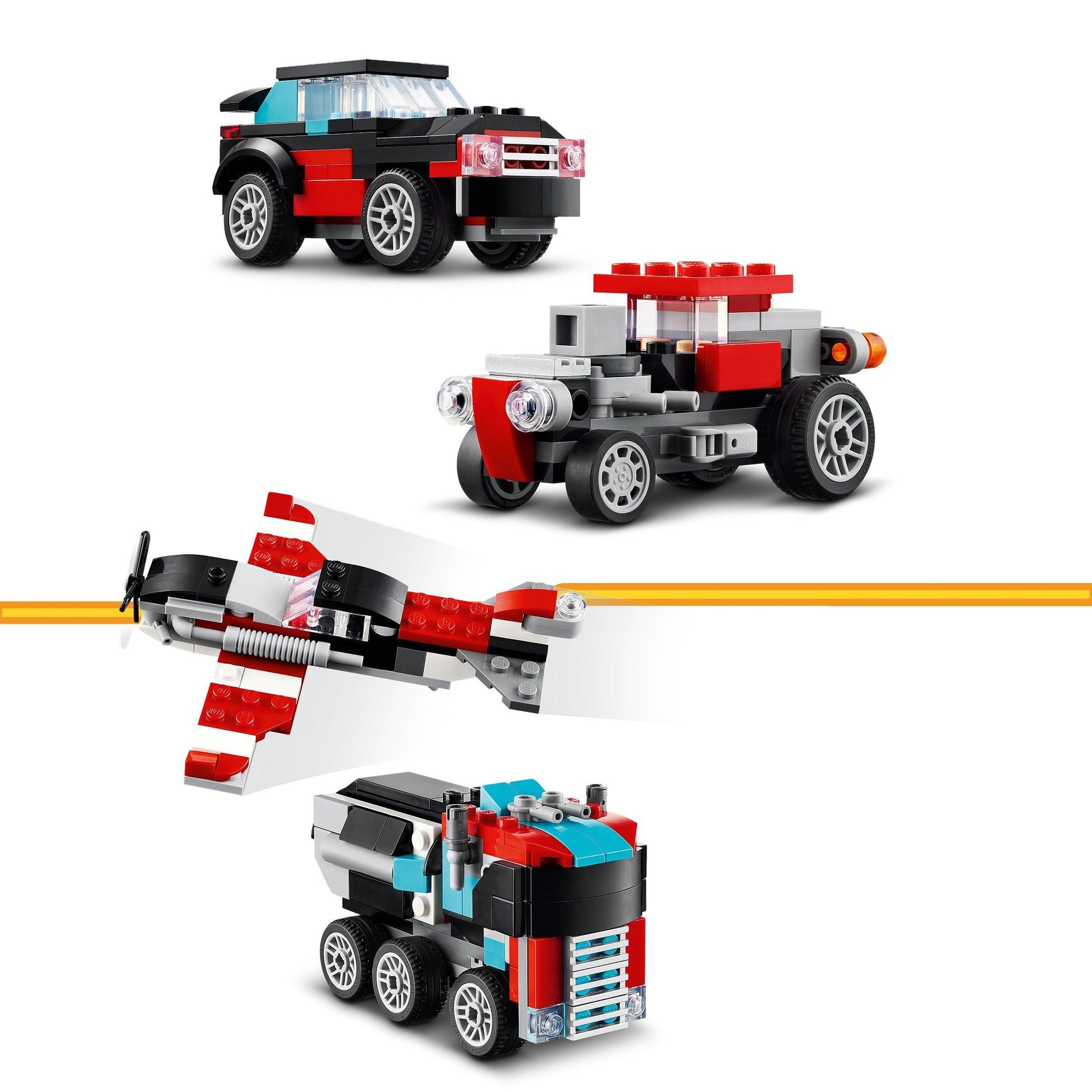 LEGO Flatbed Truck with Helicopter 31146 Creator 3 in 1 LEGO CREATOR 3 IN 1 @ 2TTOYS LEGO €. 19.99