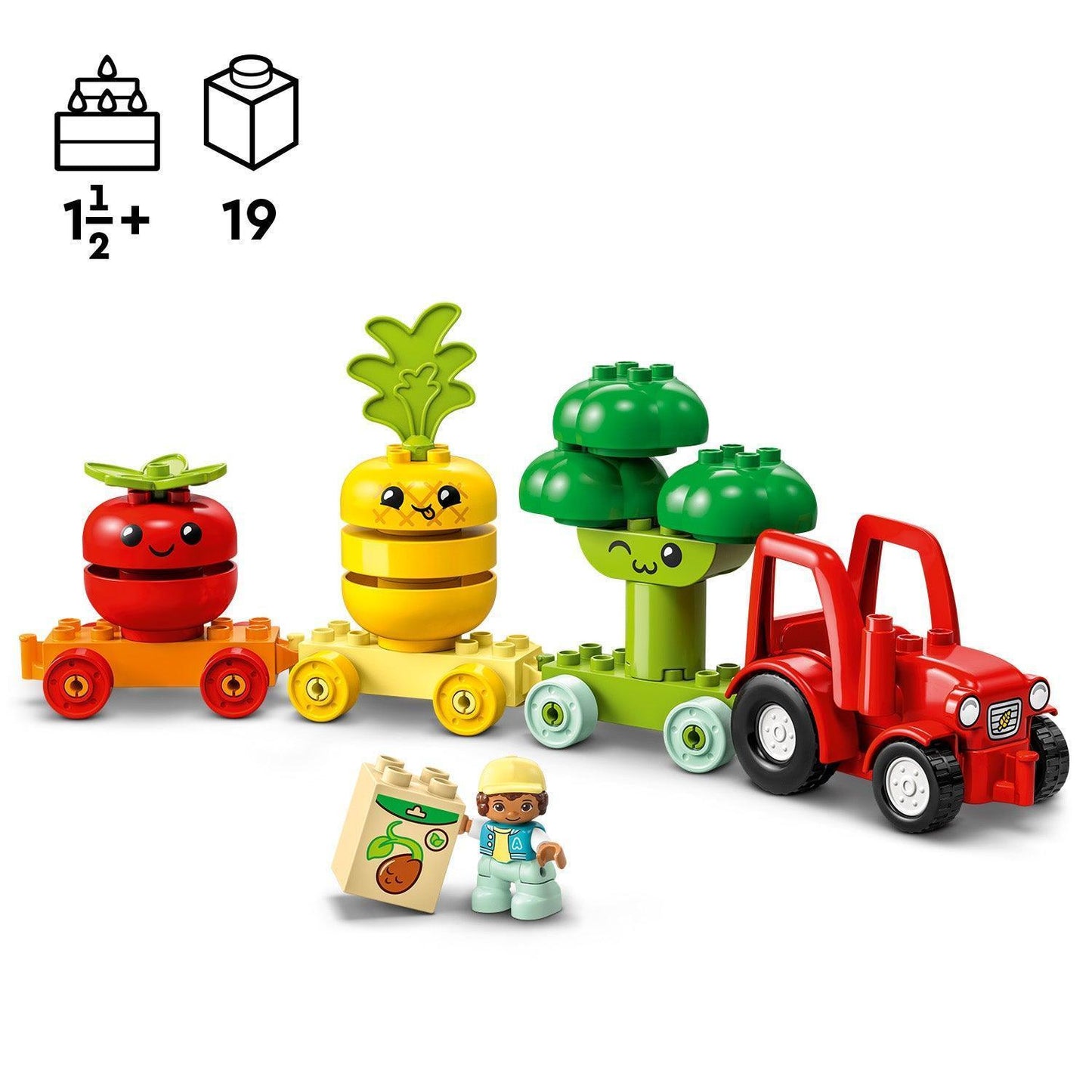 LEGO Fruit and Vegetable Tractor 10982 DUPLO LEGO DUPLO @ 2TTOYS LEGO €. 19.99