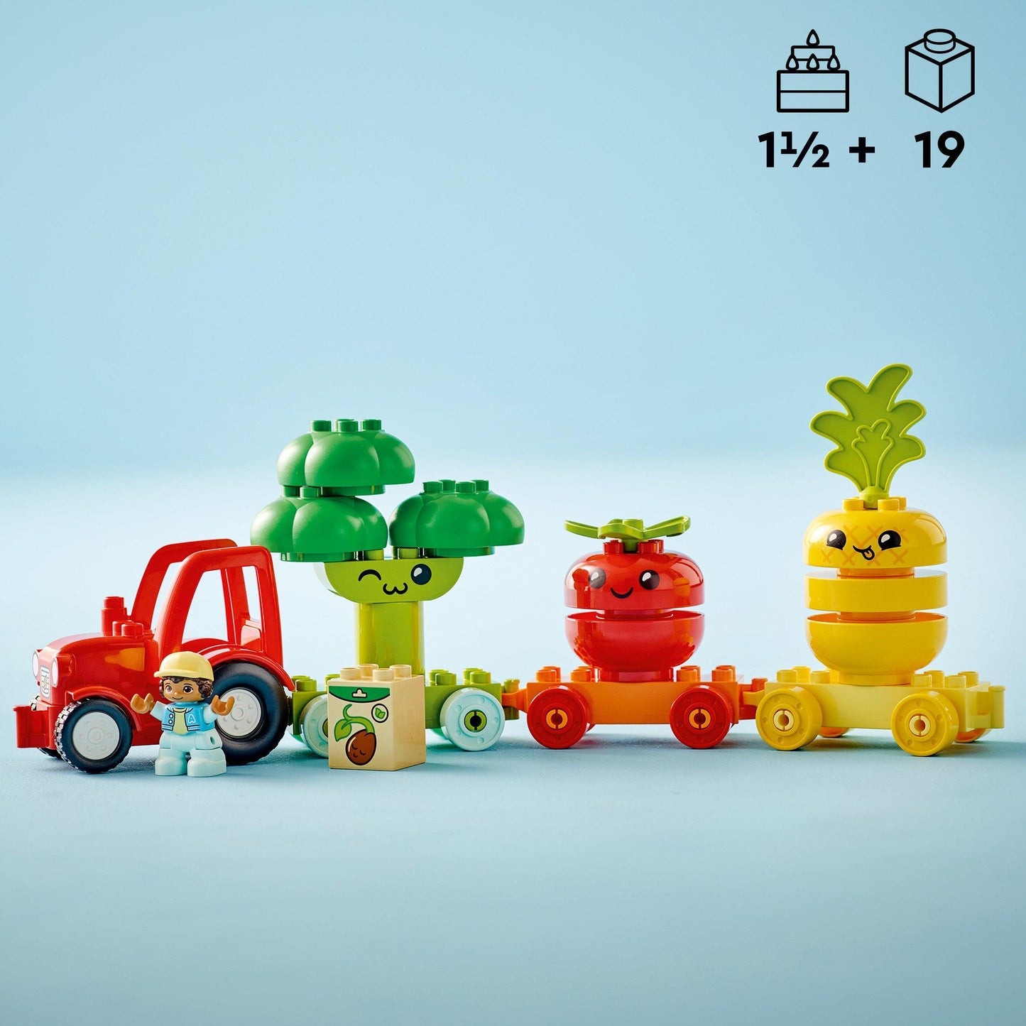 LEGO Fruit and Vegetable Tractor 10982 DUPLO LEGO DUPLO @ 2TTOYS LEGO €. 19.99