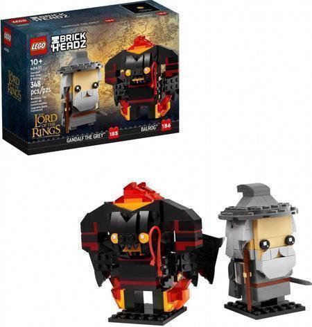 LEGO Gandalf de Grijze™ & Balrog™ 40631 The Lord Of The Rings LEGO BRICKHEADZ @ 2TTOYS LEGO €. 24.99