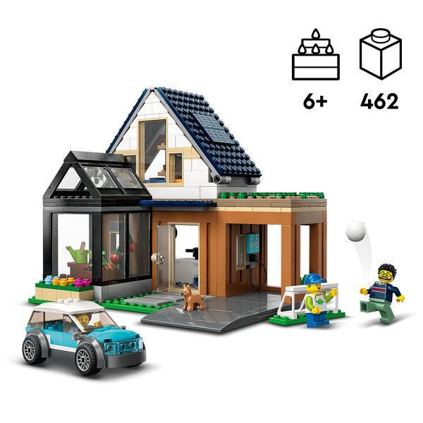 LEGO Gezinswoning en elektrische auto 60398 City LEGO CITY @ 2TTOYS LEGO €. 69.99