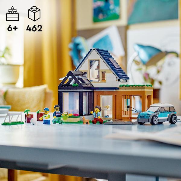 LEGO Gezinswoning en elektrische auto 60398 City LEGO CITY @ 2TTOYS LEGO €. 69.99