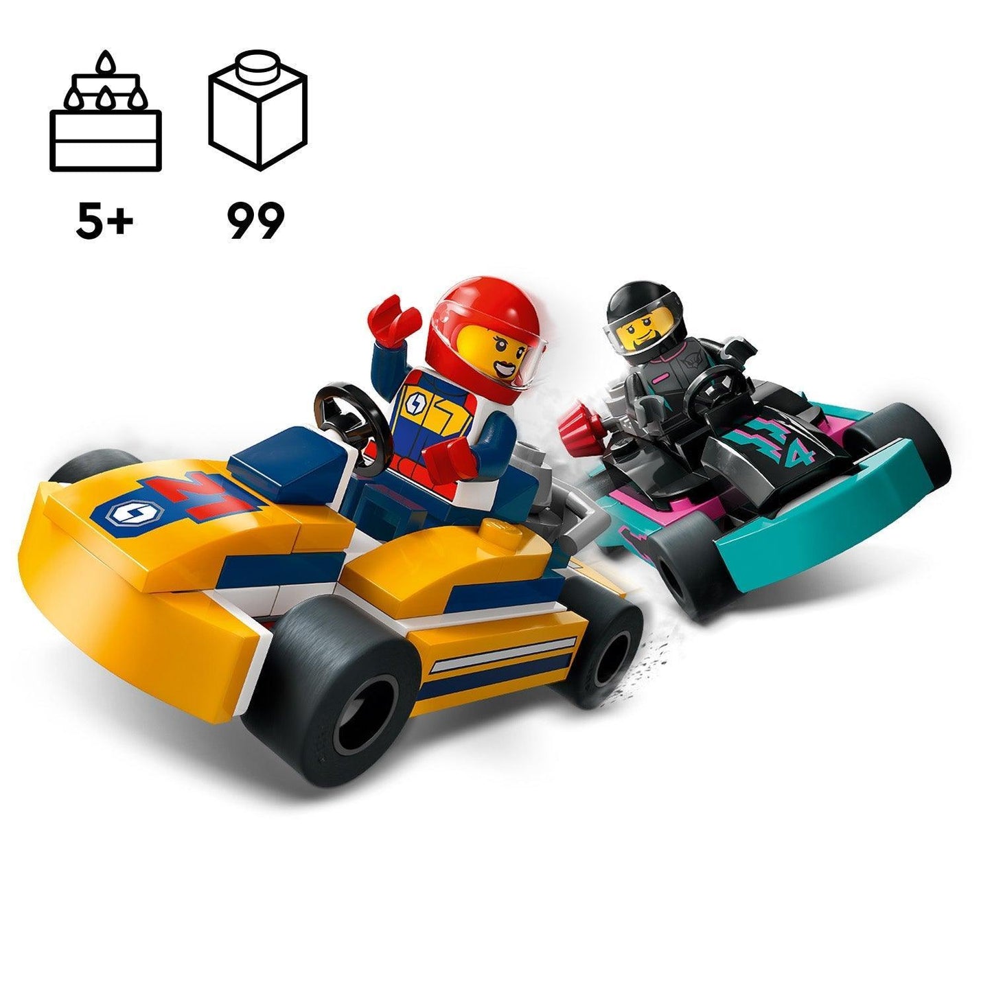 LEGO Go-Karts and Race Drivers 60400 City LEGO CITY @ 2TTOYS LEGO €. 9.99