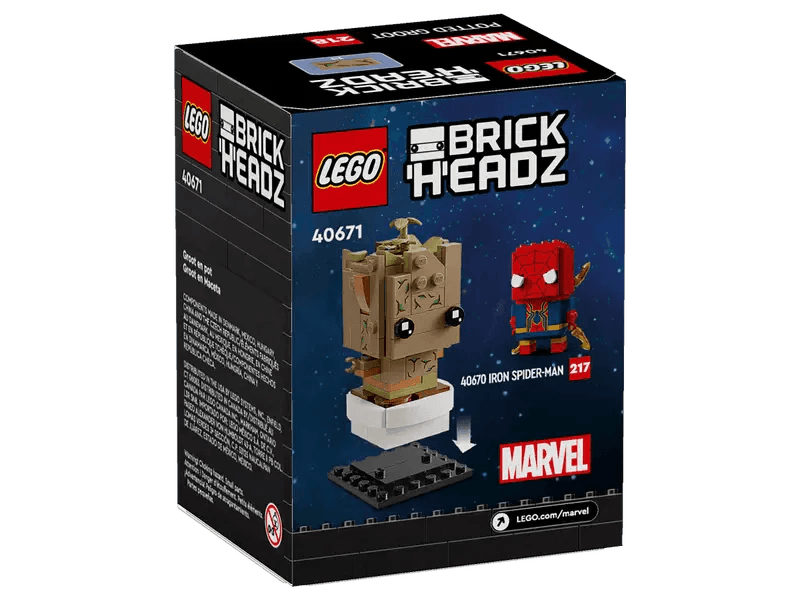 LEGO Groot in flowerpot 40671 Brickheadz LEGO BRICKHEADZ @ 2TTOYS LEGO €. 9.99