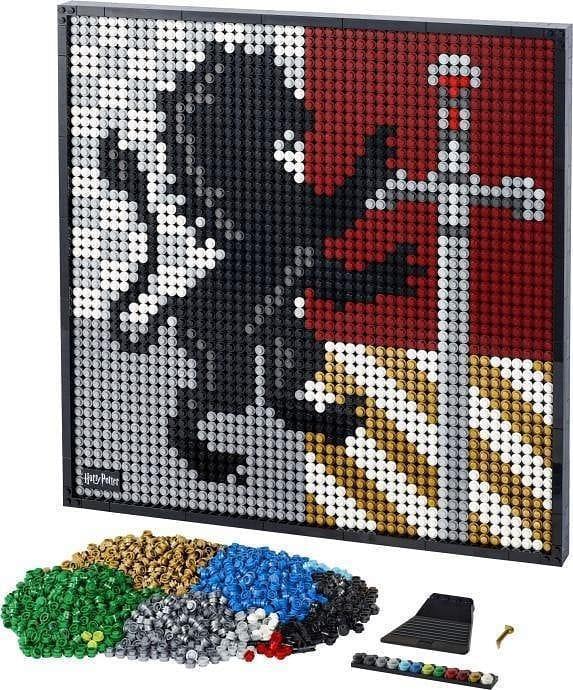 LEGO Harry Potter Hogwarts Crests 31201 Art LEGO HARRY POTTER @ 2TTOYS LEGO €. 129.99