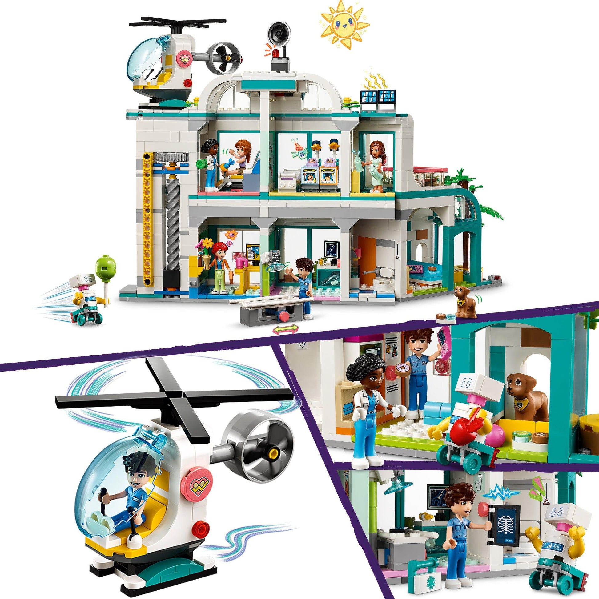 LEGO Heartlake City Ziekenhuis 42621 Friends LEGO FRIENDS @ 2TTOYS LEGO €. 84.49