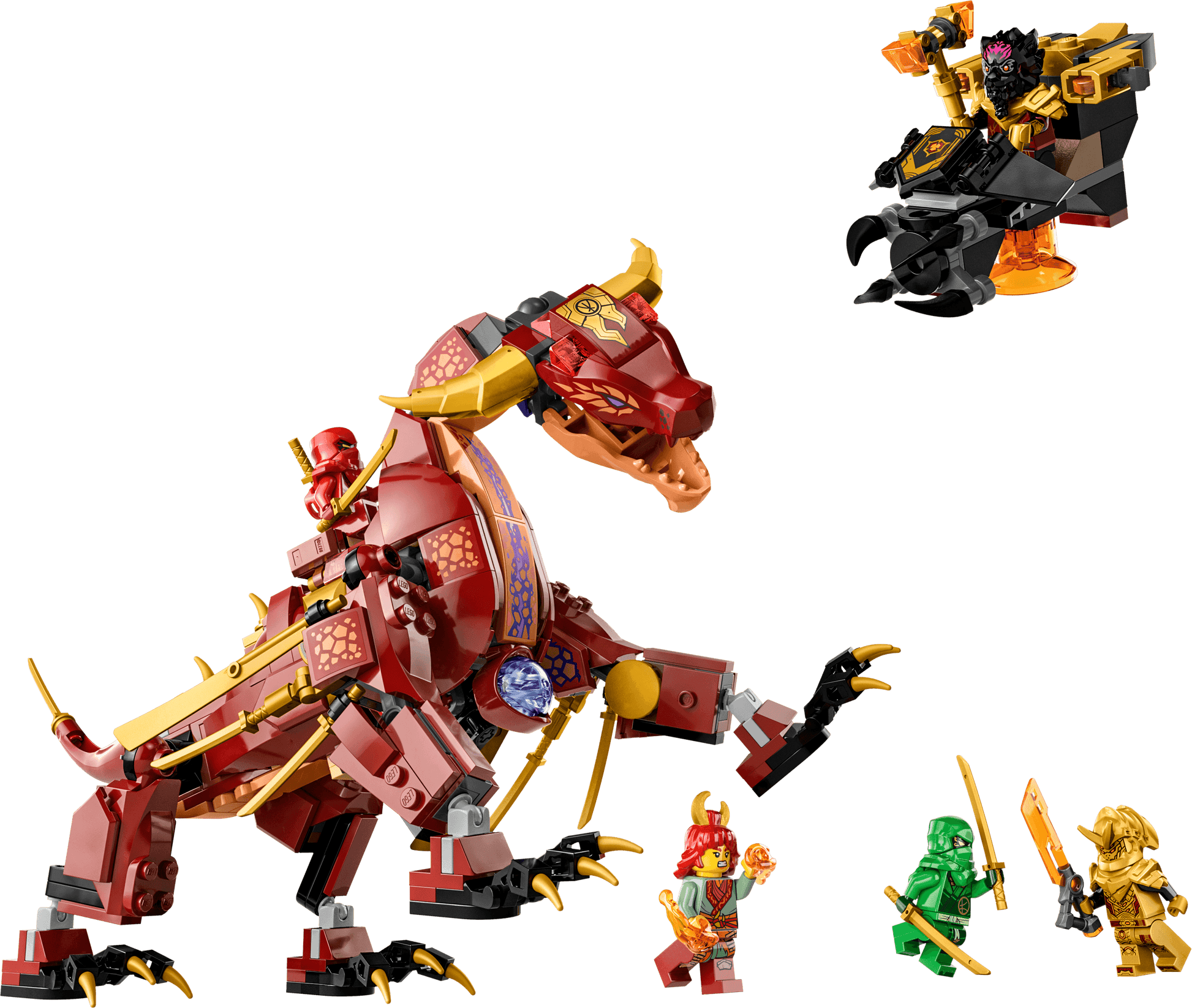 LEGO Heatwave Transforming Lava Dragon 71793 Ninjago LEGO NINJAGO @ 2TTOYS | Official LEGO shop😊🥰 LEGO €. 44.98