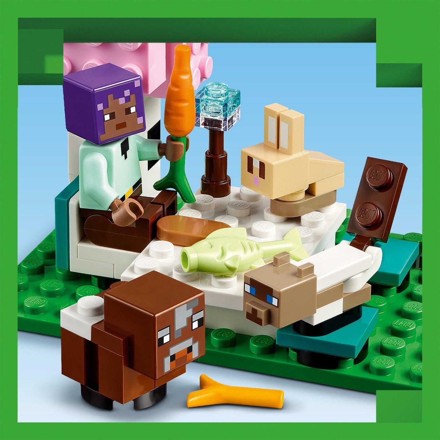 LEGO Het dierenasiel 21253 Minecraft LEGO MINECRAFT @ 2TTOYS LEGO €. 16.98