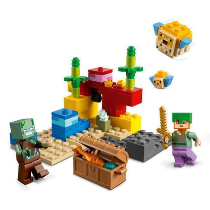 LEGO Het Koraalrif 21164 Minecraft LEGO MINECRAFT @ 2TTOYS | Official LEGO shop😊🥰 LEGO €. 6.48