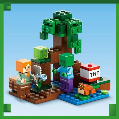 LEGO Het moerasavontuur 21240 Minecraft LEGO MINECRAFT @ 2TTOYS LEGO €. 8.49