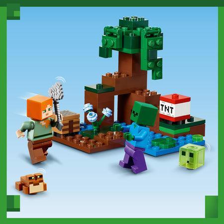 LEGO Het moerasavontuur 21240 Minecraft LEGO MINECRAFT @ 2TTOYS LEGO €. 8.49