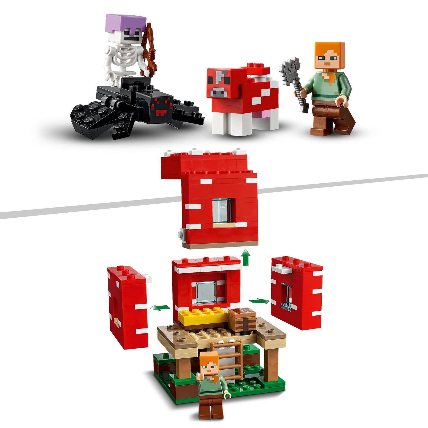 LEGO Het Paddenstoelenhuis 21179 Minecraft LEGO MINECRAFT @ 2TTOYS | Official LEGO shop😊🥰 LEGO €. 16.49