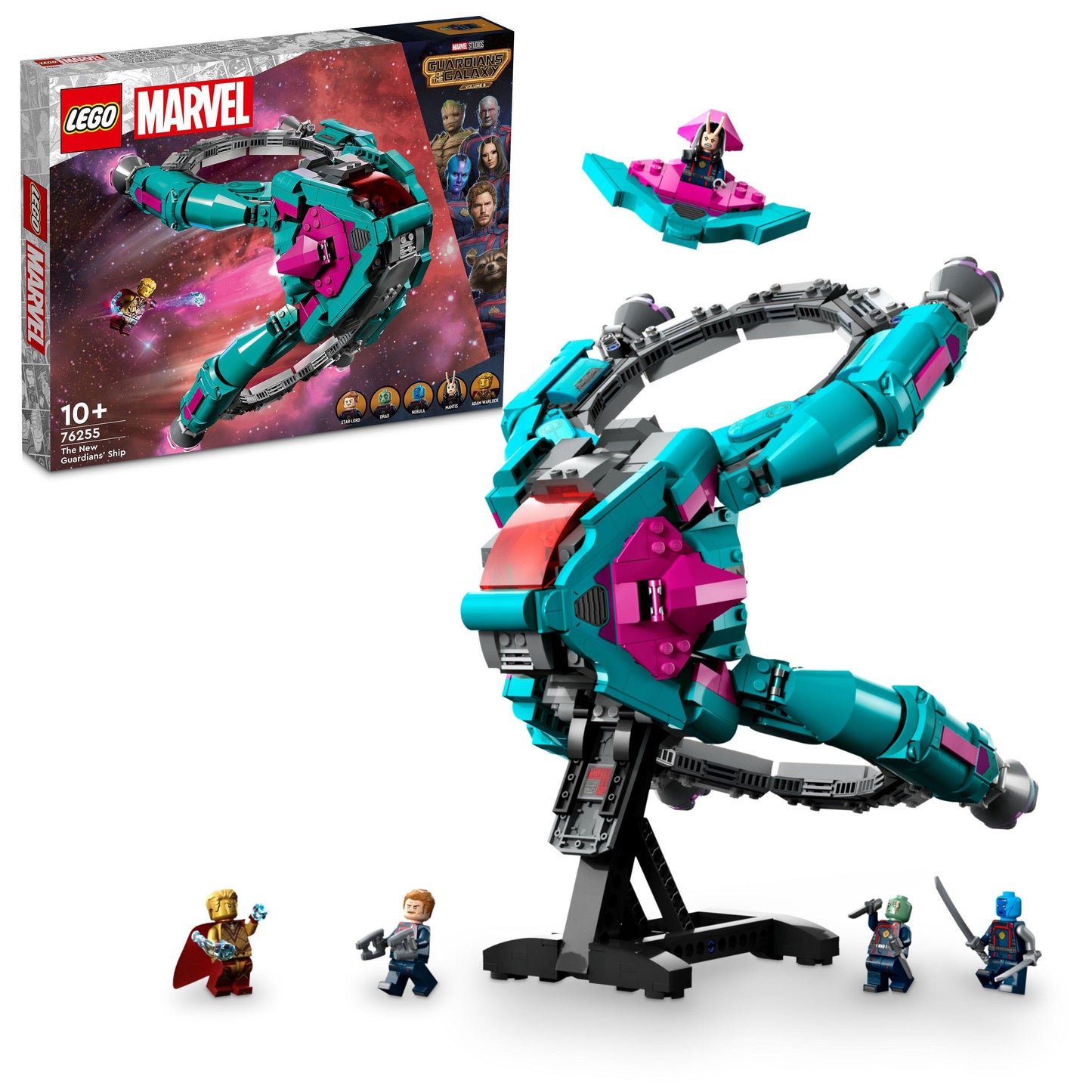 LEGO Het schip van de nieuwe Guardians 76255 Superheroes LEGO SUPERHEROES @ 2TTOYS LEGO €. 84.49