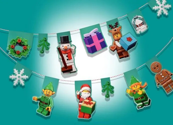 LEGO Holiday Bunting 5007723 Gear LEGO Gear @ 2TTOYS | Official LEGO shop😊🥰 LEGO €. 6.99