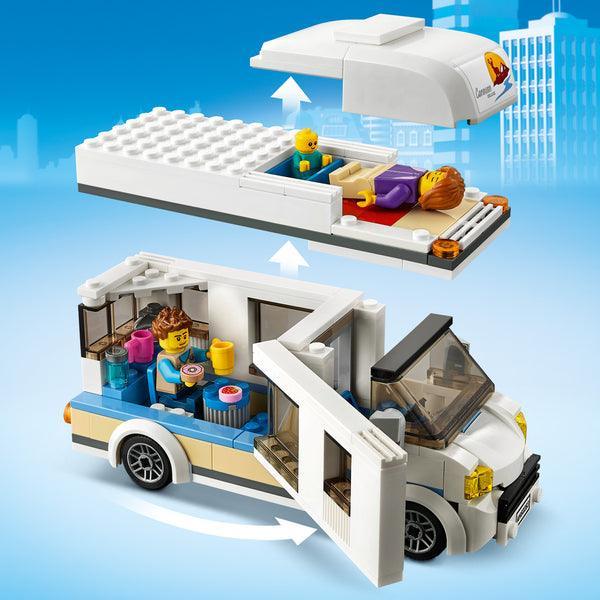 LEGO Holiday Camper Van 60283 City LEGO CITY GEWELDIGE VOERTUIGEN @ 2TTOYS LEGO €. 19.99