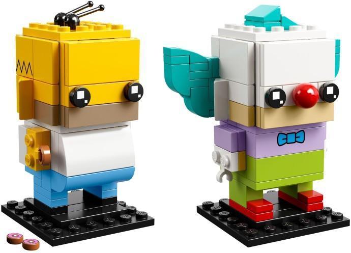 LEGO Homer Simpson & Krusty the Clown 41632 BrickHeadz LEGO Homer Simpson & Krusty the Clown 41632 BrickHeadz 41632 @ 2TTOYS LEGO €. 19.99