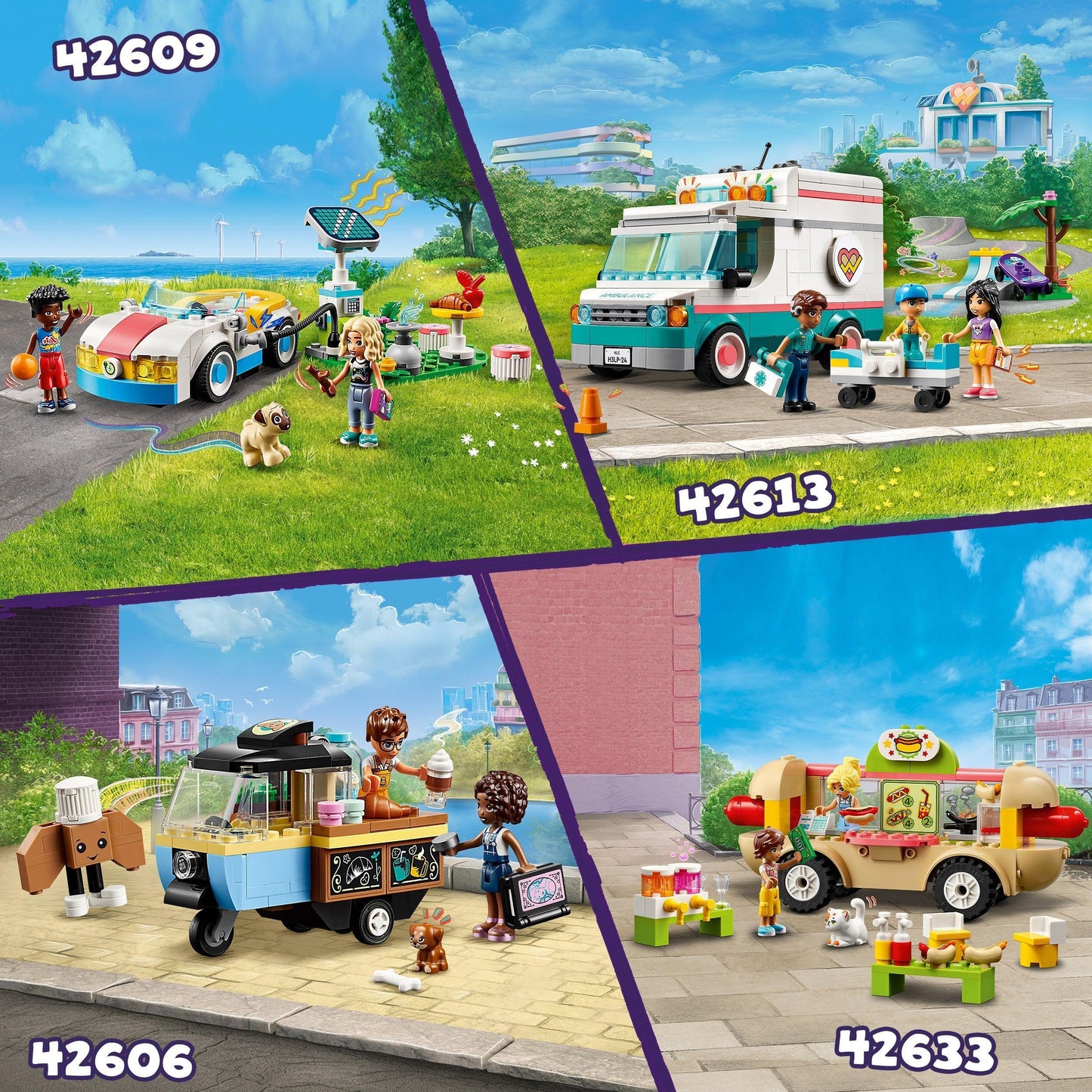 LEGO HotDog Food Truck 42633 Friends LEGO FRIENDS @ 2TTOYS LEGO €. 29.99