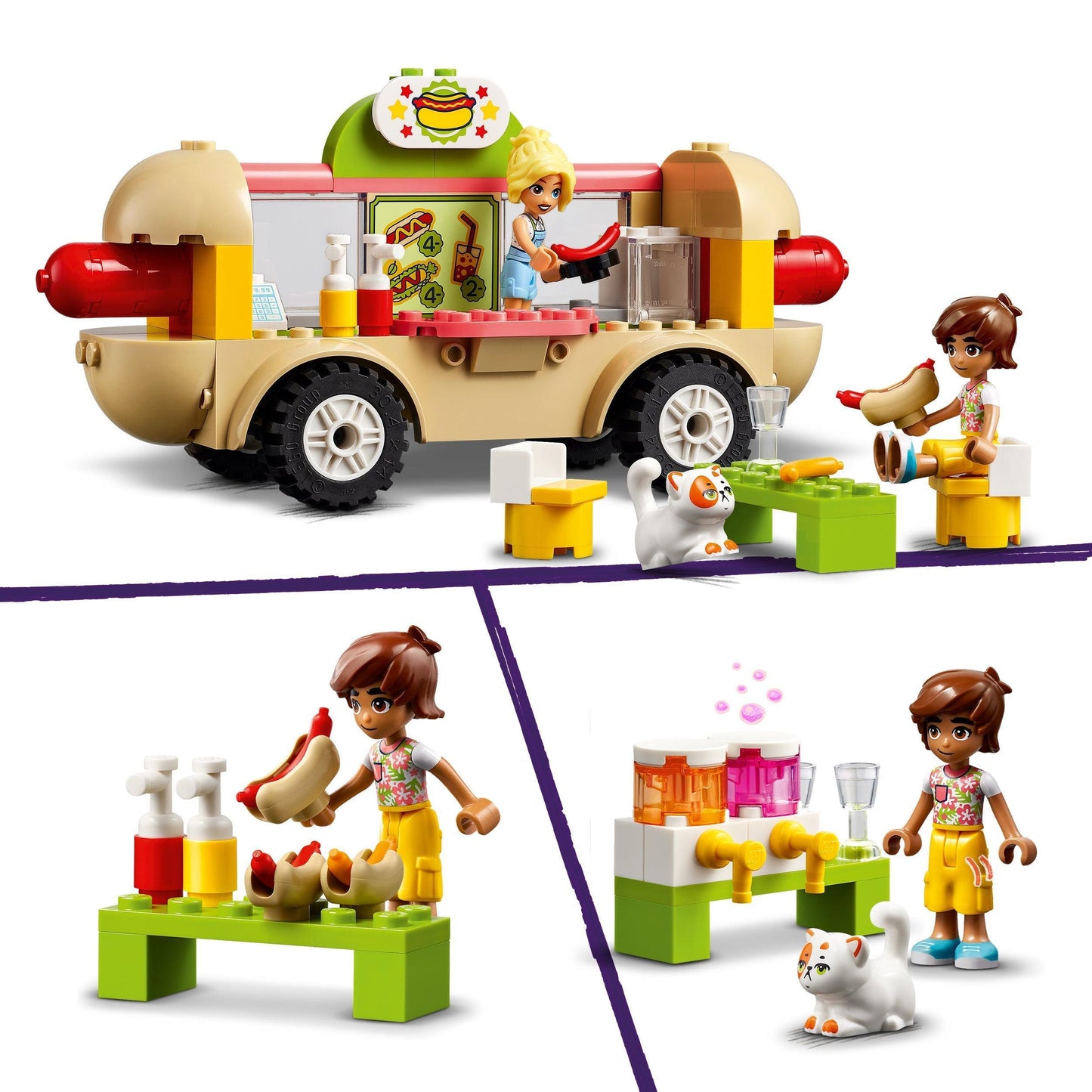 LEGO HotDog Food Truck 42633 Friends LEGO FRIENDS @ 2TTOYS LEGO €. 29.99