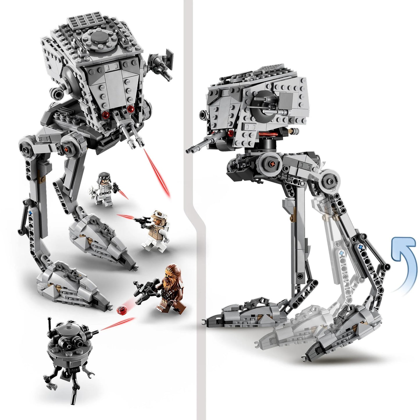 LEGO Hoth AT-ST 75322 StarWars LEGO STARWARS @ 2TTOYS | Official LEGO shop😊🥰 LEGO €. 59.99