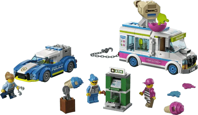 LEGO Ice Cream Truck Police Chase 60314 City LEGO CITY POLITIE @ 2TTOYS | Official LEGO shop😊🥰 LEGO €. 29.99