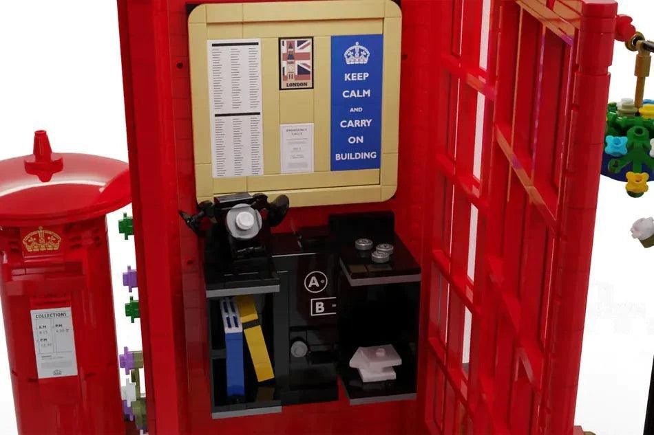 LEGO Ideas Red London Telephone Box @ 2TTOYS | Official LEGO shop😊🥰 2TTOYS €. 0.00