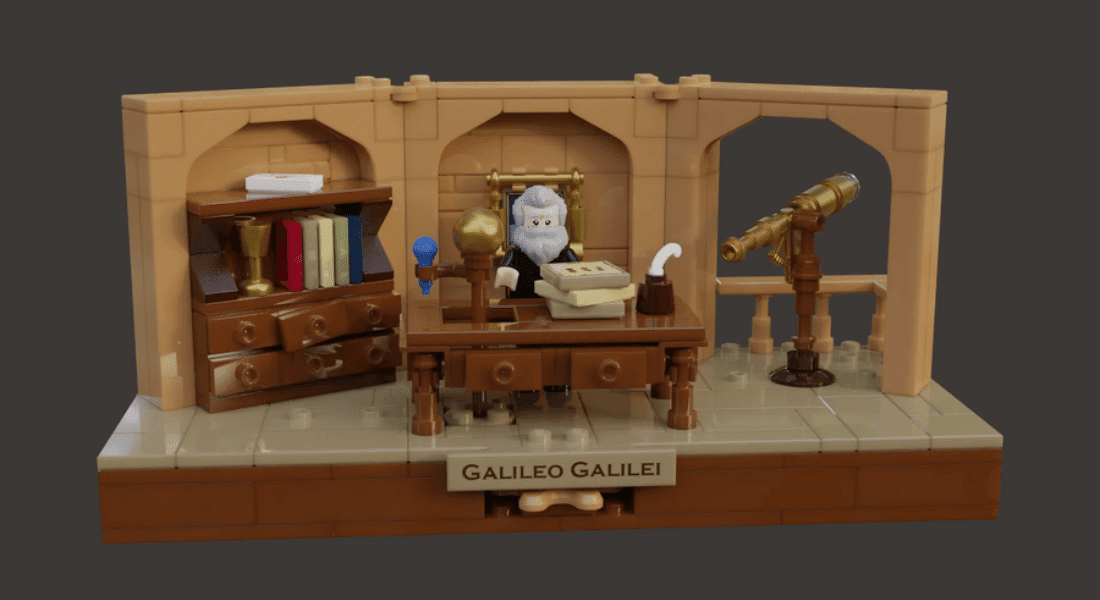 LEGO Ideas Tribute to Galileo Galilei LEGO IDEAS @ 2TTOYS LEGO €. 0.00