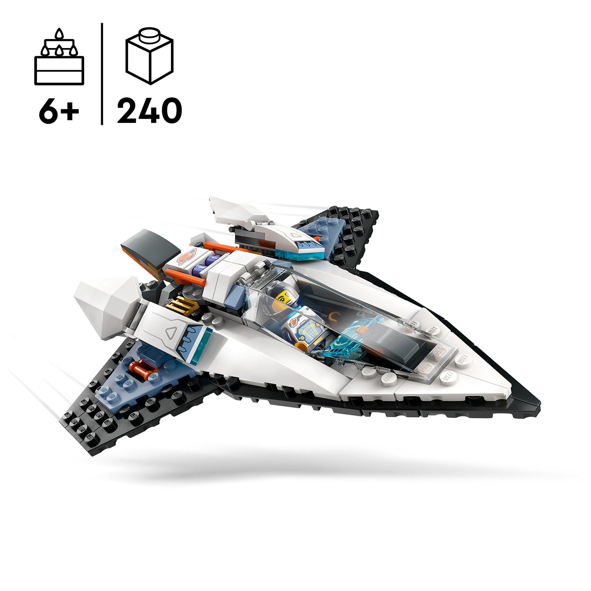 LEGO Interstellar Spaceship 60430 City LEGO City @ 2TTOYS | Official LEGO shop😊🥰 LEGO €. 18.99