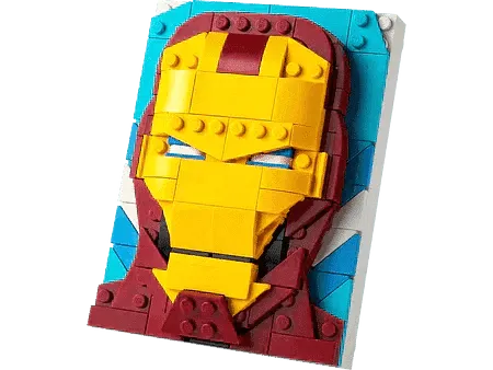 LEGO Iron Man afbeelding 40535 Brick Sketches LEGO BRICKHEADZ @ 2TTOYS | Official LEGO shop😊🥰 LEGO €. 21.99