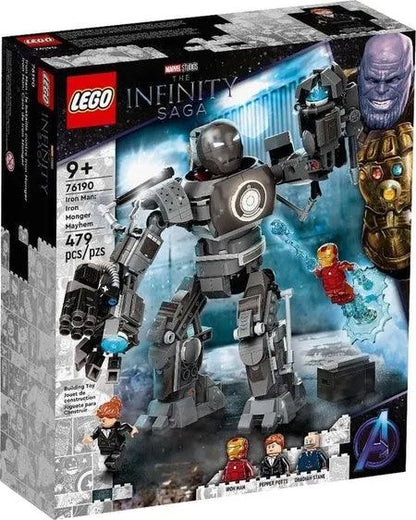 LEGO Iron Man Iron Monger Mayhem 76190 Super Heroes LEGO SUPERHEROES @ 2TTOYS | Official LEGO shop😊🥰 LEGO €. 39.99