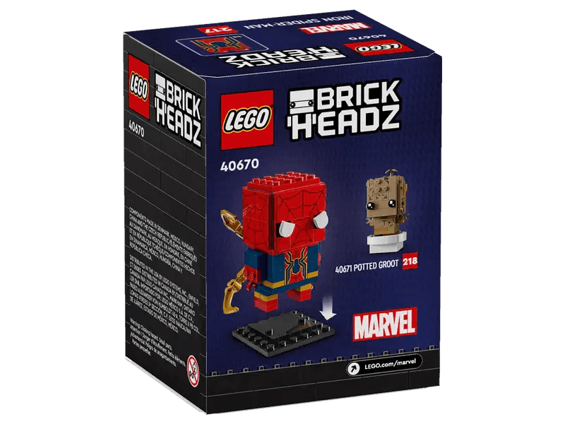 LEGO Iron Spider-Man 40670 Brickheadz LEGO BRICKHEADZ @ 2TTOYS LEGO €. 9.99