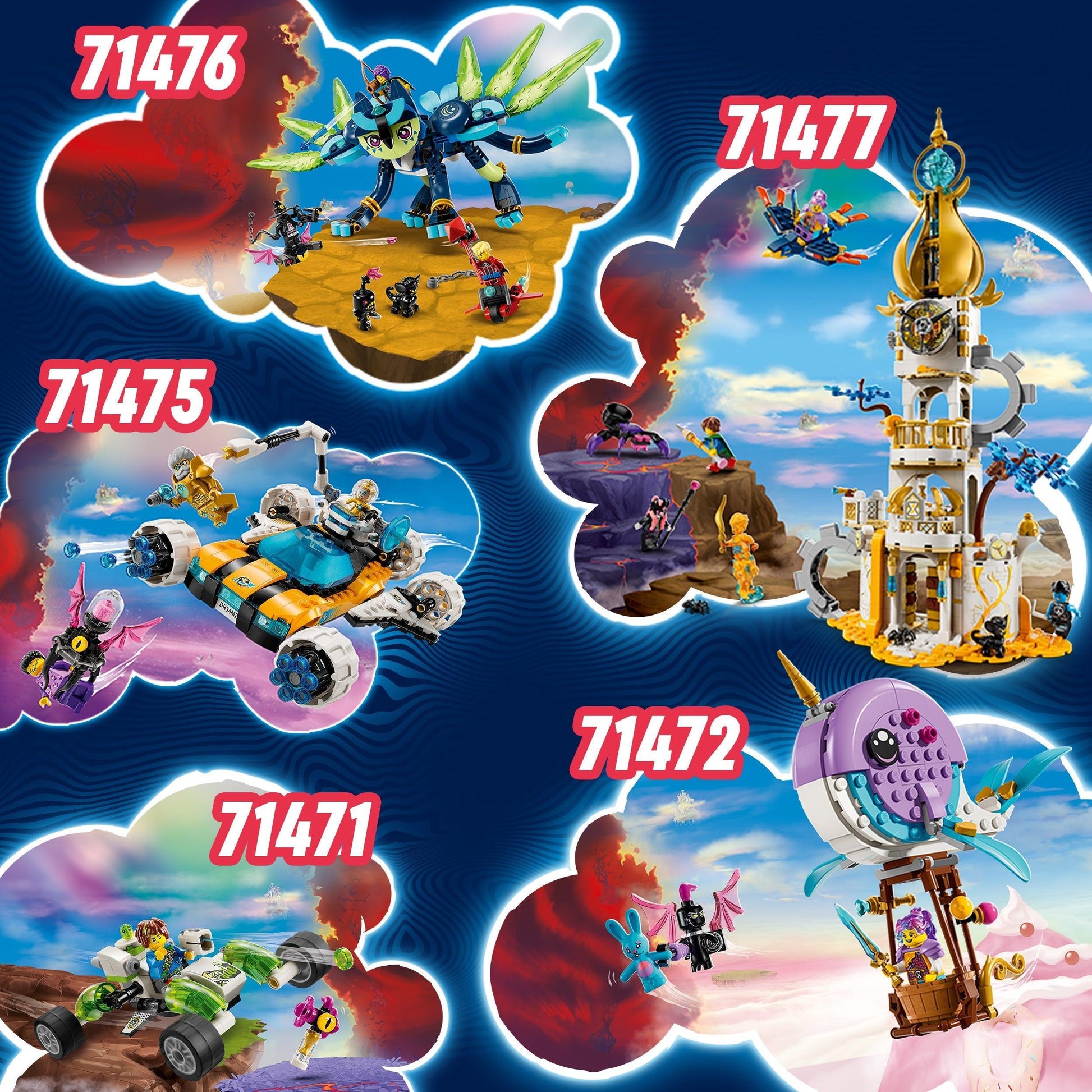 LEGO Izzie's Narwhal Hot-Air Balloon 71472 Dreamzzz LEGO DREAMZzz @ 2TTOYS LEGO €. 14.99