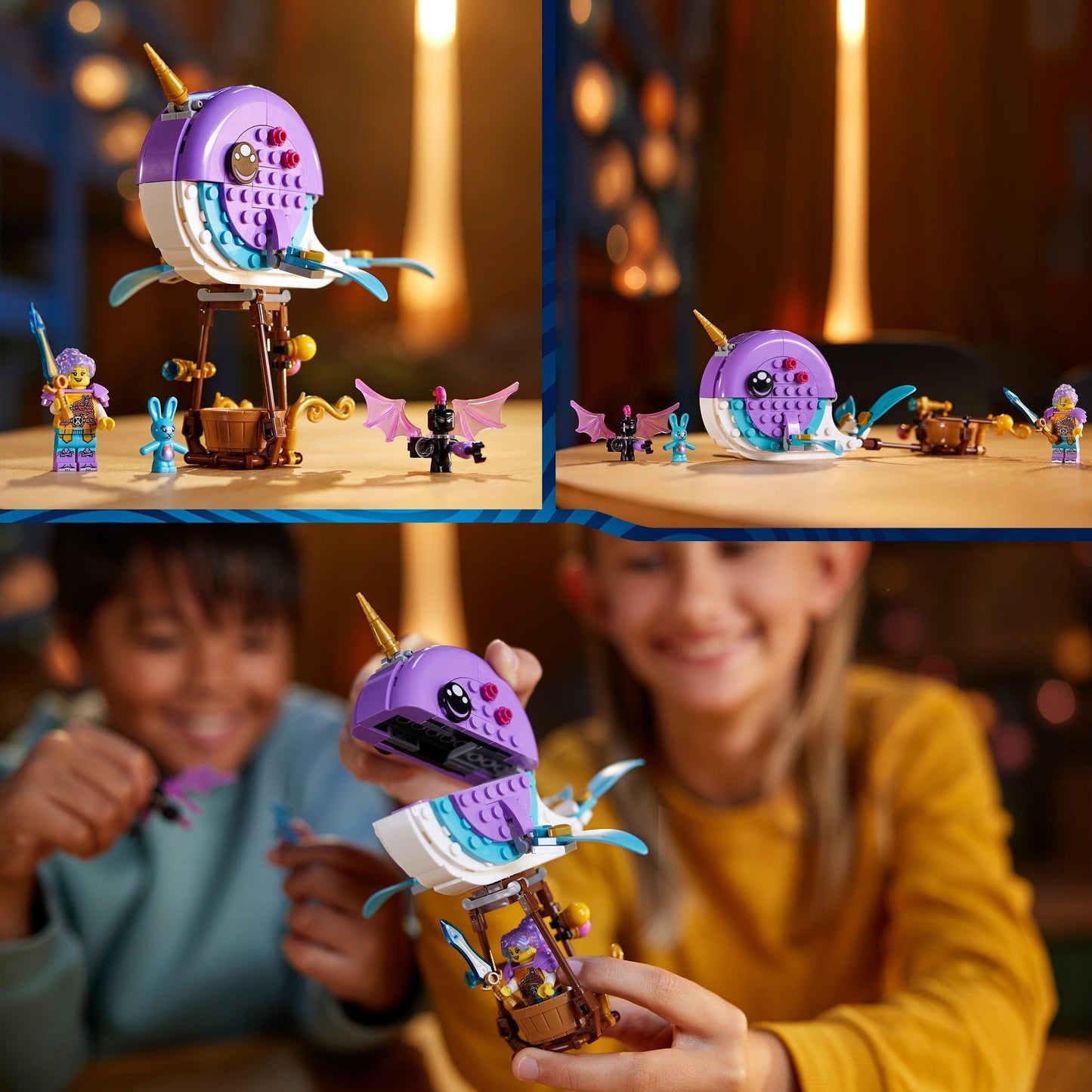 LEGO Izzie's Narwhal Hot-Air Balloon 71472 Dreamzzz LEGO DREAMZzz @ 2TTOYS | Official LEGO shop😊🥰 LEGO €. 14.99