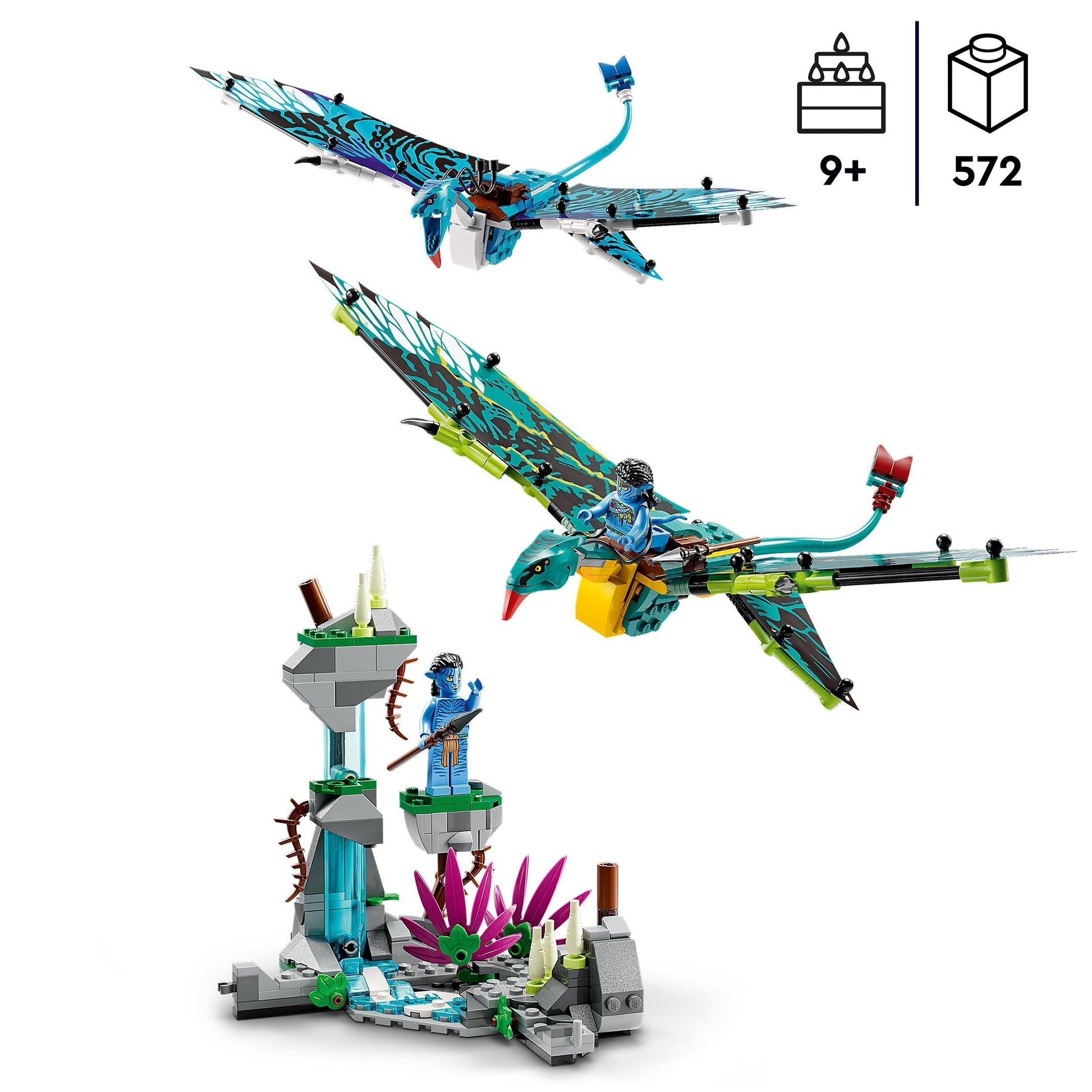 LEGO Jake & Neytiri’s eerste vlucht op de Banshee 75572 Avatar LEGO AVATAR @ 2TTOYS LEGO €. 46.49