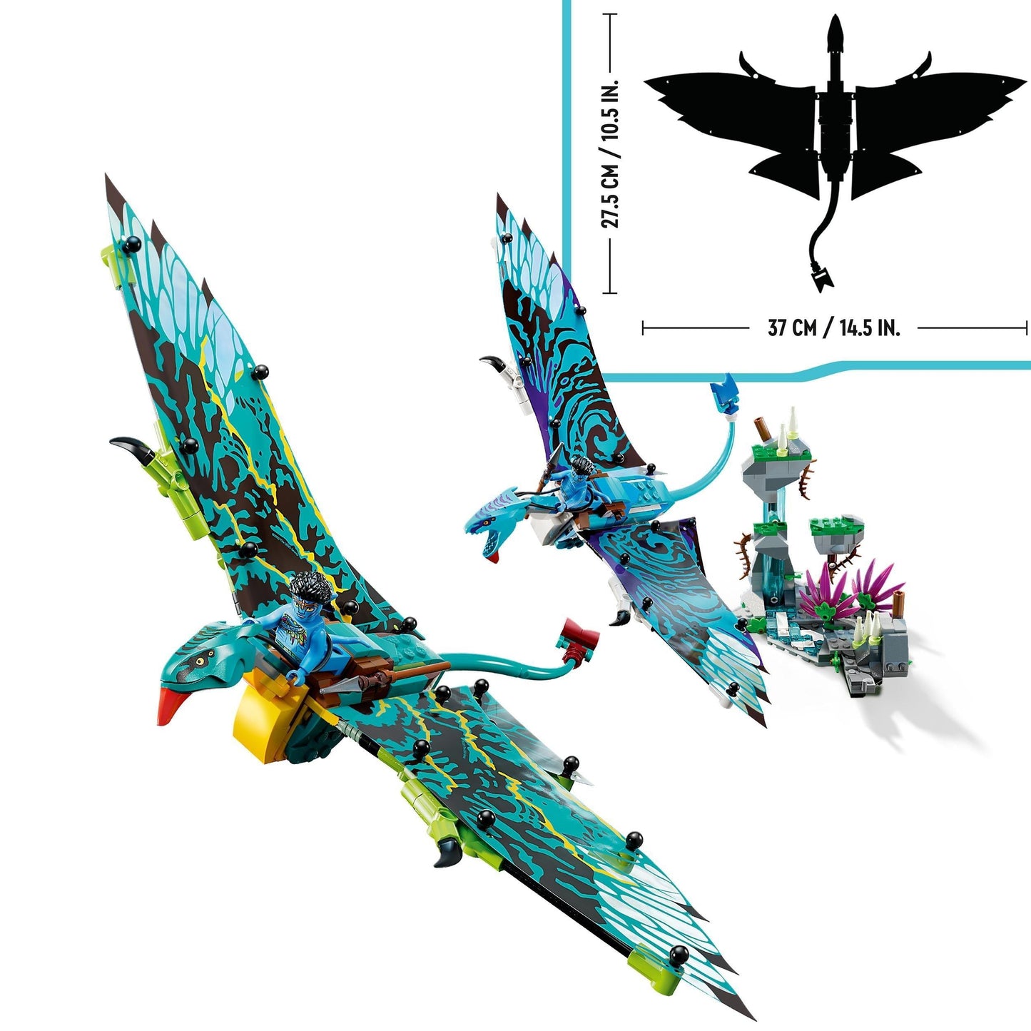 LEGO Jake & Neytiri's First Banshee Flight 75572 Avatar LEGO AVATAR @ 2TTOYS LEGO €. 54.99