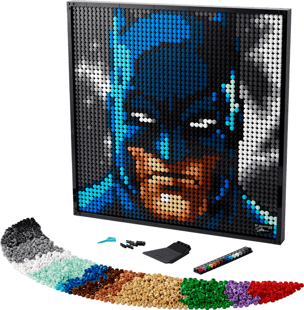 LEGO Jim Lee Batman Collection 31205 Art LEGO ART @ 2TTOYS | Official LEGO shop😊🥰 LEGO €. 119.99