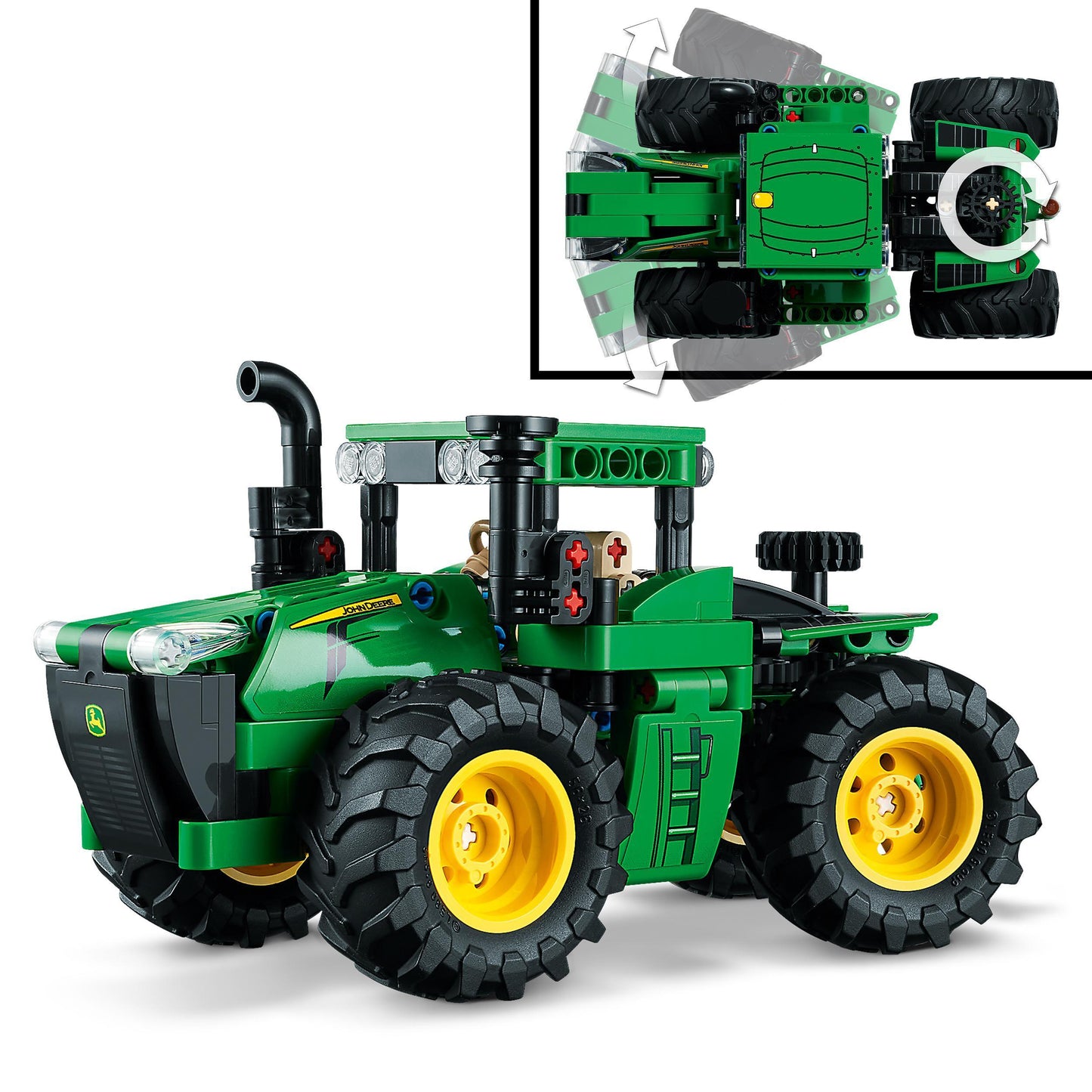 LEGO John Deere 9620R 4WD Tractor 42136 Technic LEGO TECHNIC @ 2TTOYS | Official LEGO shop😊🥰 LEGO €. 26.99