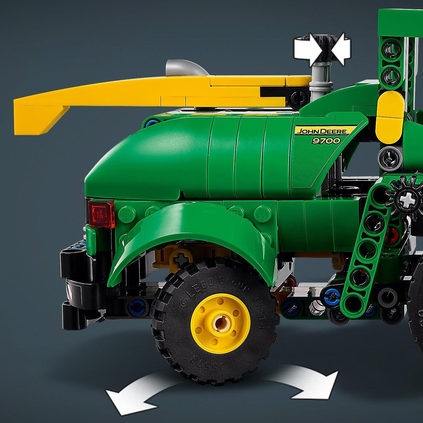 LEGO John Deere 9700 Forage Harvester42168 Technic LEGO TECHNIC @ 2TTOYS | Official LEGO shop😊🥰 LEGO €. 42.99