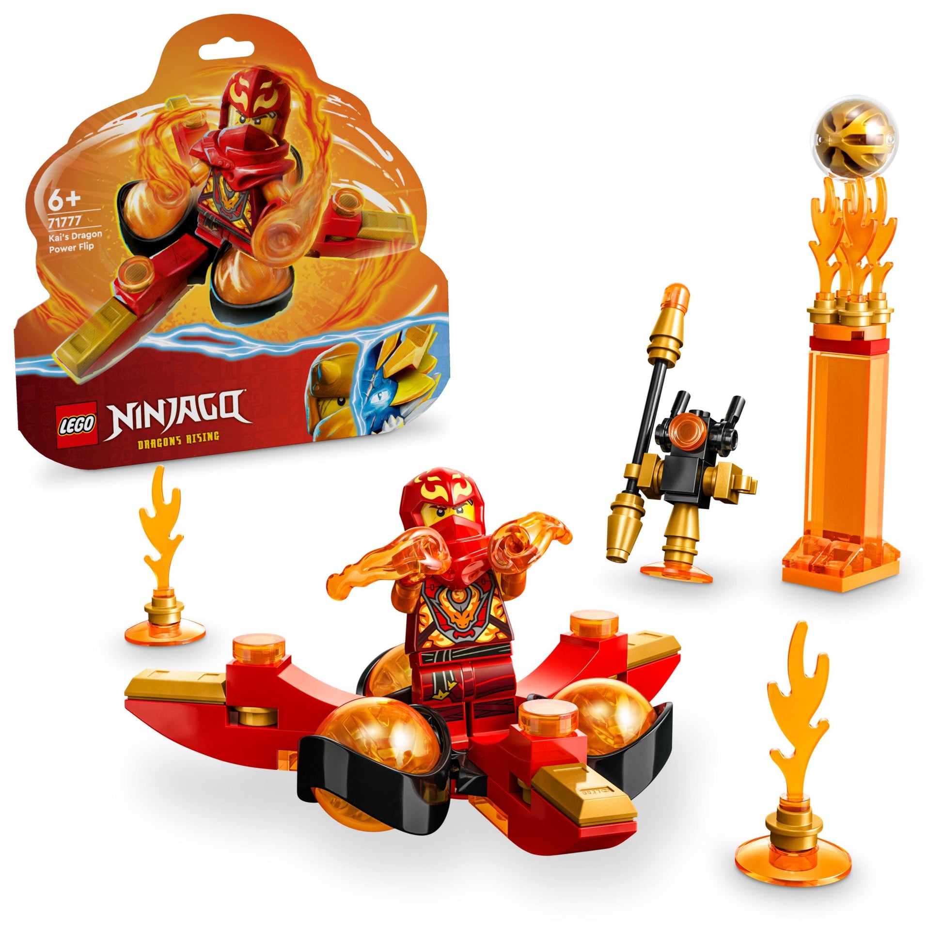 LEGO Kai’s Dragon Power Spinjitzu Flip 71777 Ninjago LEGO NINJAGO @ 2TTOYS LEGO €. 8.48