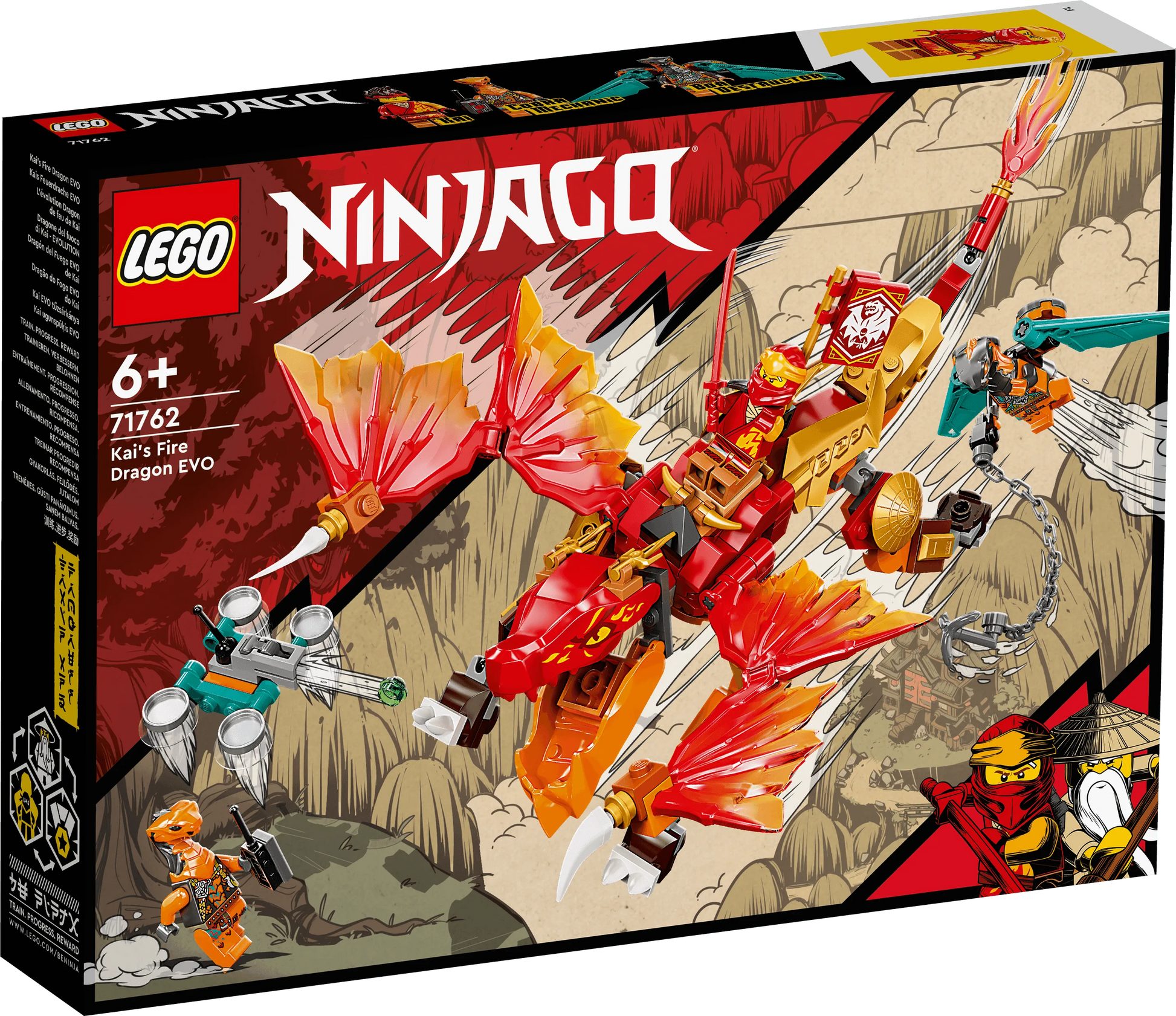 LEGO Kai's Fire Dragon EVO 71762 Ninjago LEGO NINJAGO @ 2TTOYS | Official LEGO shop😊🥰 LEGO €. 25.48