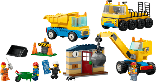 LEGO Kiepwagen, bouwtruck en sloopkraan 60391 City LEGO CITY @ 2TTOYS LEGO €. 42.49