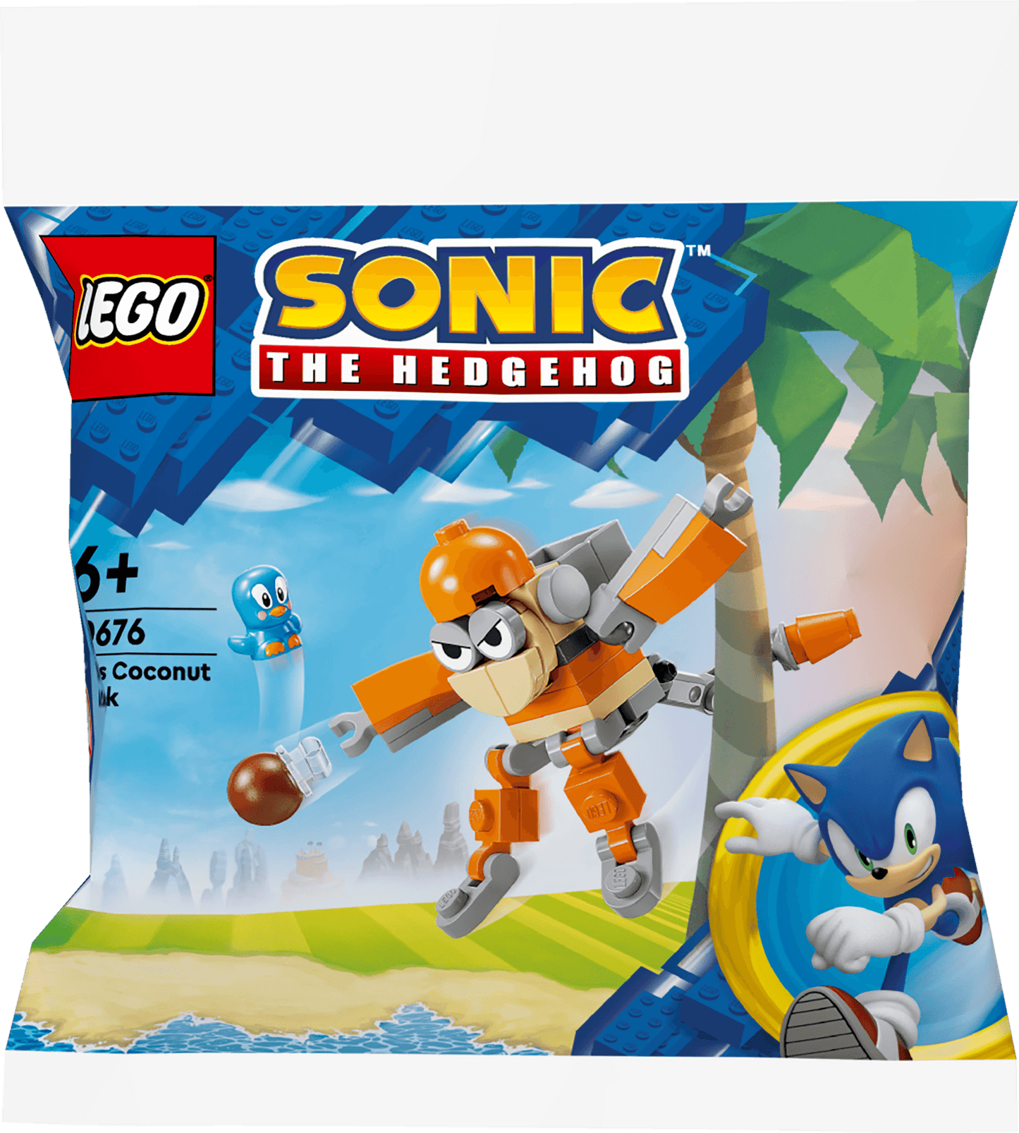 LEGO Kiki's Coconut Aanval 30676 Sonic LEGO Sonic @ 2TTOYS | Official LEGO shop😊🥰 LEGO €. 3.69