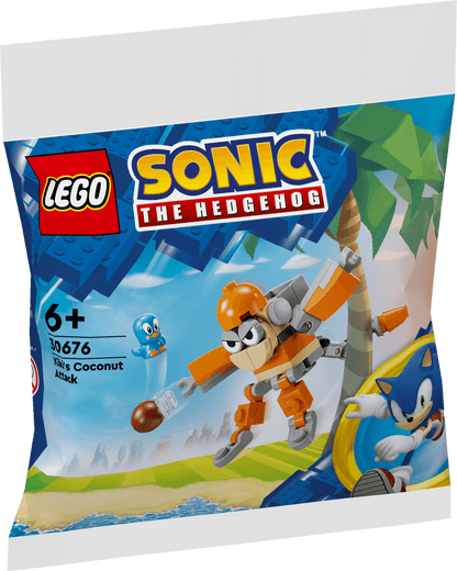 LEGO Kiki's Coconut Attack 30676 Sonic LEGO Sonic @ 2TTOYS | Official LEGO shop😊🥰 2TTOYS €. 9.99