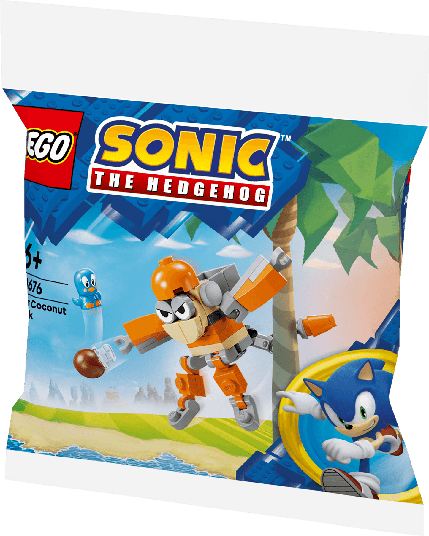 LEGO Kiki's Coconut Attack 30676 Sonic LEGO Sonic @ 2TTOYS | Official LEGO shop😊🥰 2TTOYS €. 9.99