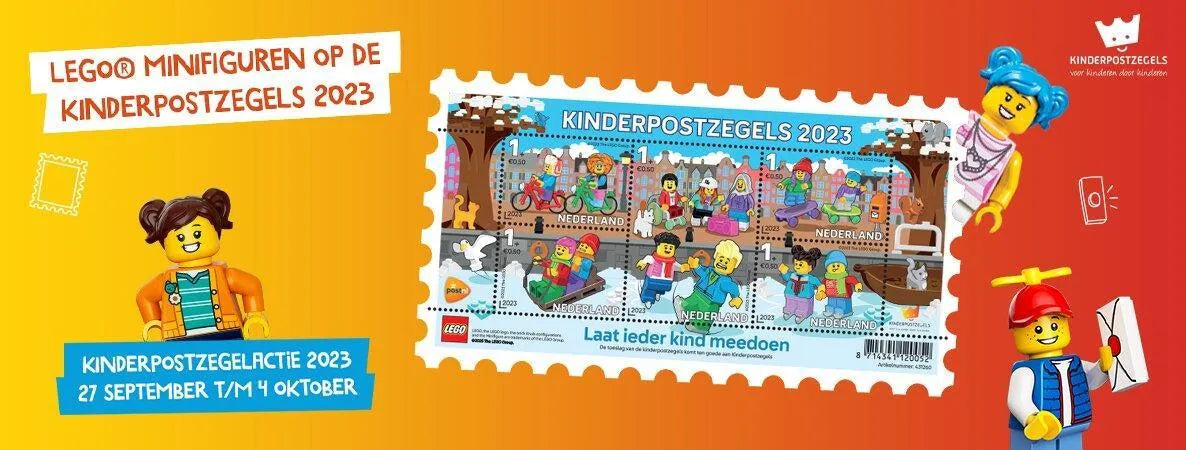 LEGO KINDERPOSTZEGELS LEGO @ 2TTOYS | Official LEGO shop😊🥰 LEGO €. 11.50