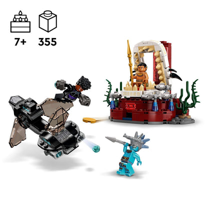 LEGO King Namor's Throne Room 76213 Superheroes LEGO BLACK PANTHER @ 2TTOYS LEGO €. 34.99