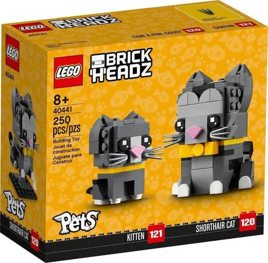 LEGO Kortharige Katten 40441 Brickheadz LEGO BRICKHEADZ @ 2TTOYS | Official LEGO shop😊🥰 LEGO €. 17.49